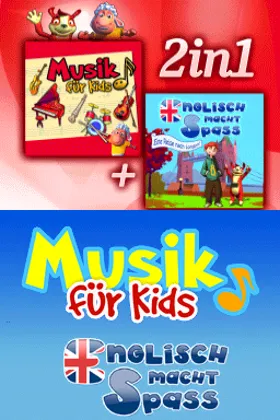 2 in 1 - Music for Kids + Englisch Macht Spass - Eine Reise nach London! (Europe) (En,De) (NDSi Enhanced) screen shot title